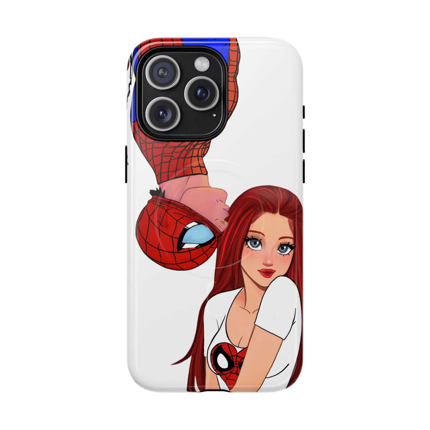 Spidey & MJ Fanart Tough Magnetic iPhone Case- Many Phone Models available!