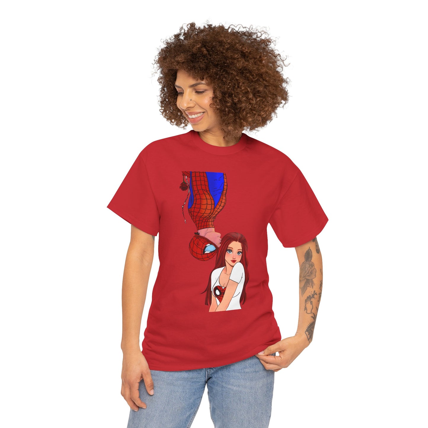 Spider-Man Retro Adult Comic Tee — Fan art from Kreationsart