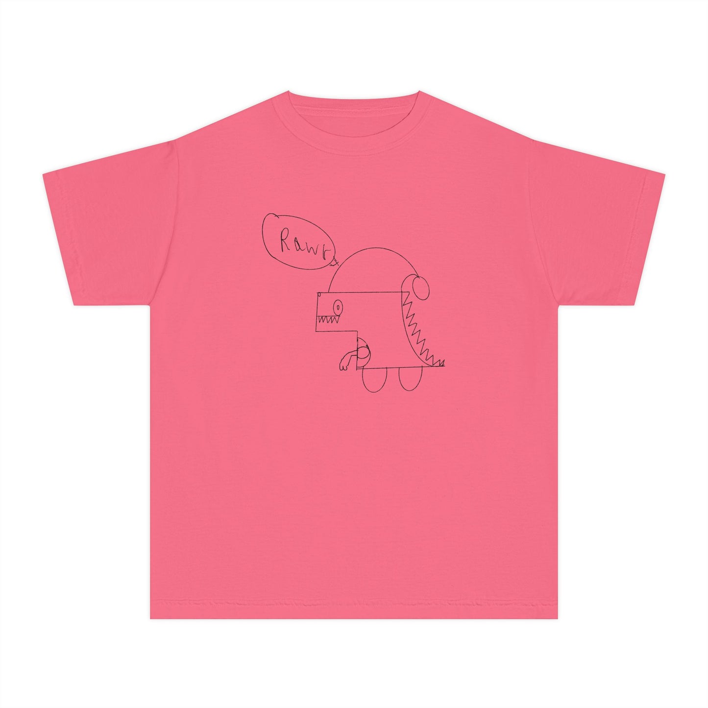 Dinosaur Doodle Kid's Tee- Drawn by kids for kids