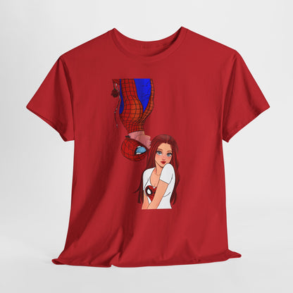 Spider-Man Retro Adult Comic Tee — Fan art from Kreationsart