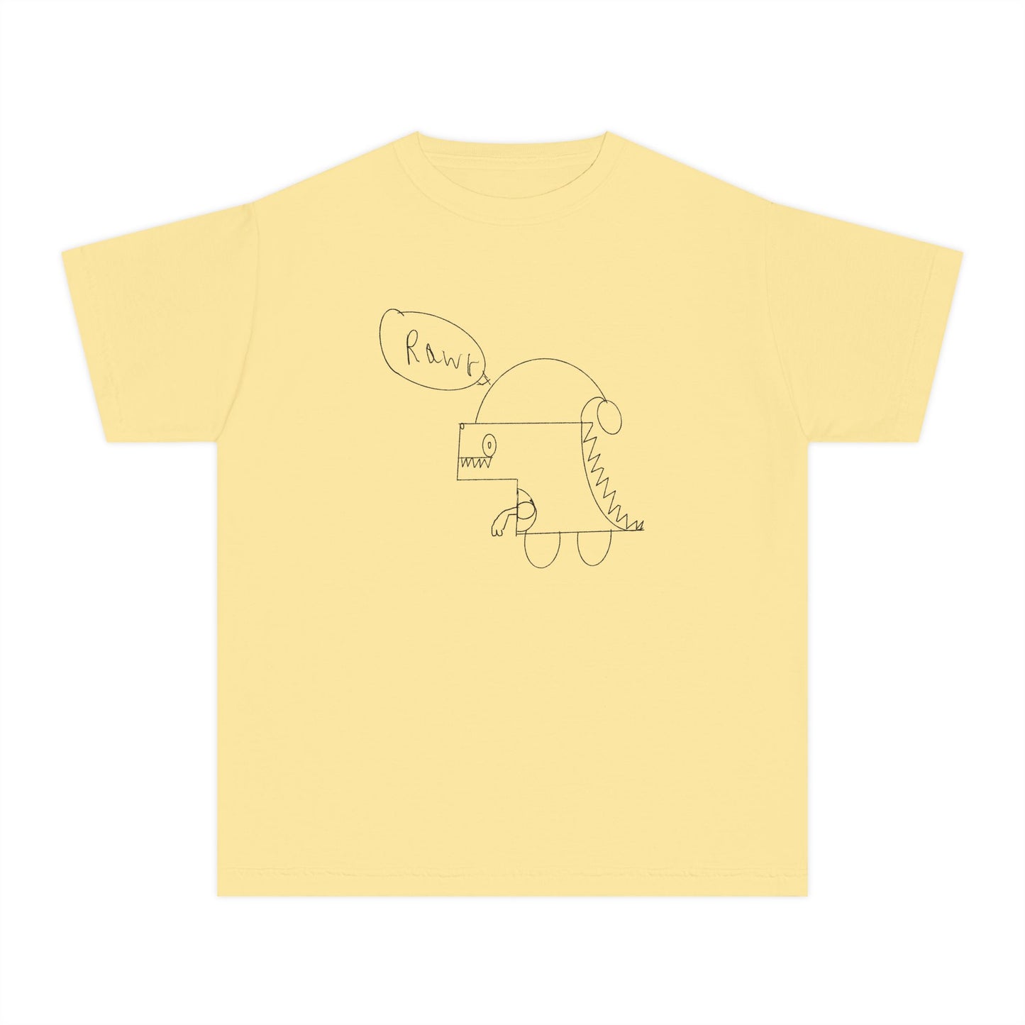 Dinosaur Doodle Kid's Tee- Drawn by kids for kids