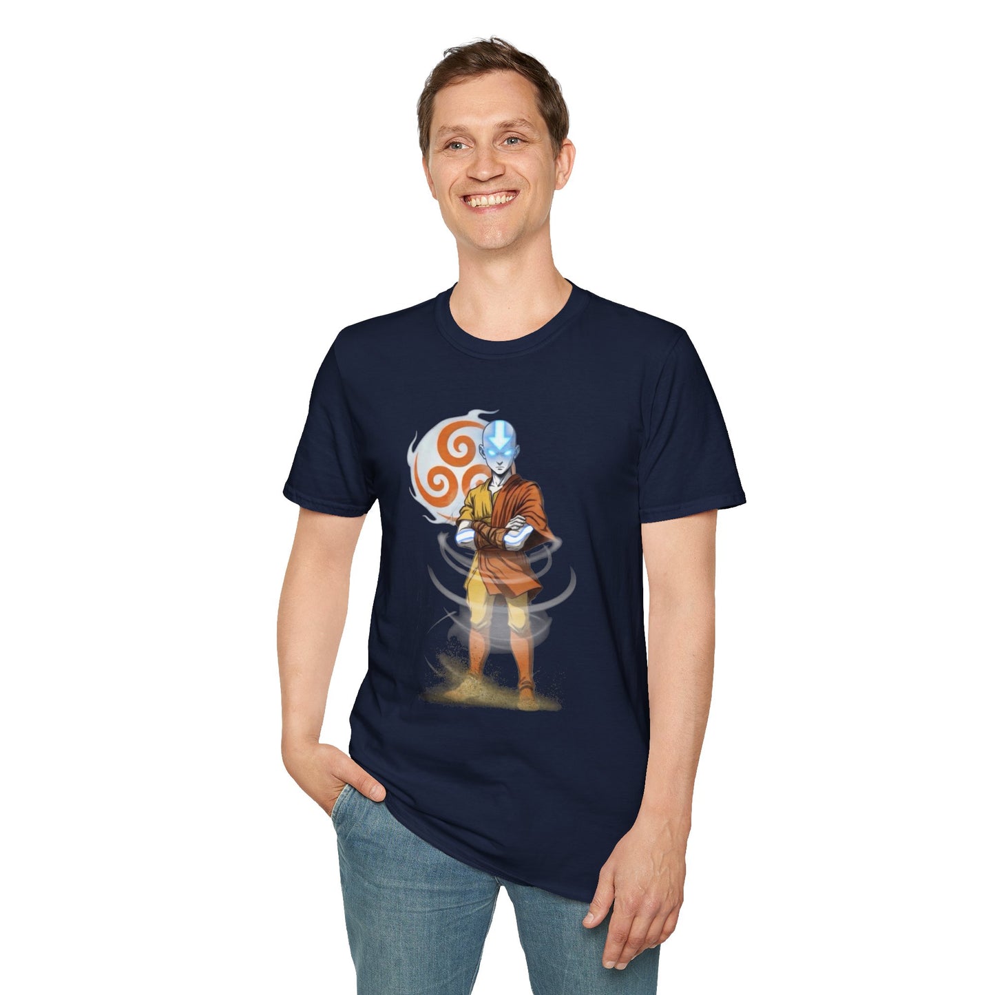 Airbender Avatar T-Shirt — Aang Spirit Bending Graphic Tee