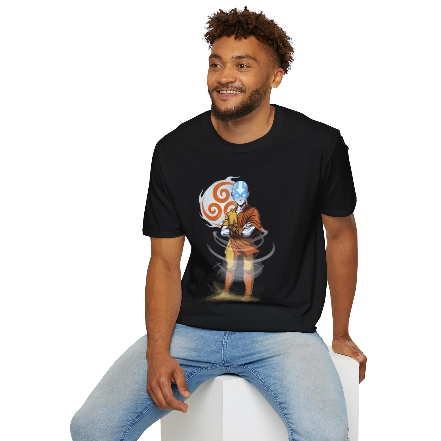 Airbender Avatar T-Shirt — Aang Spirit Bending Graphic Tee