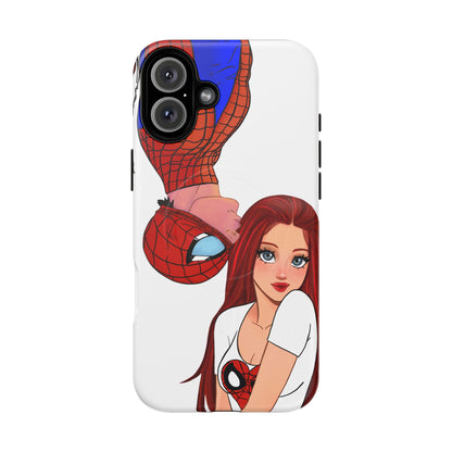 Spidey & MJ Fanart Tough Magnetic iPhone Case- Many Phone Models available!