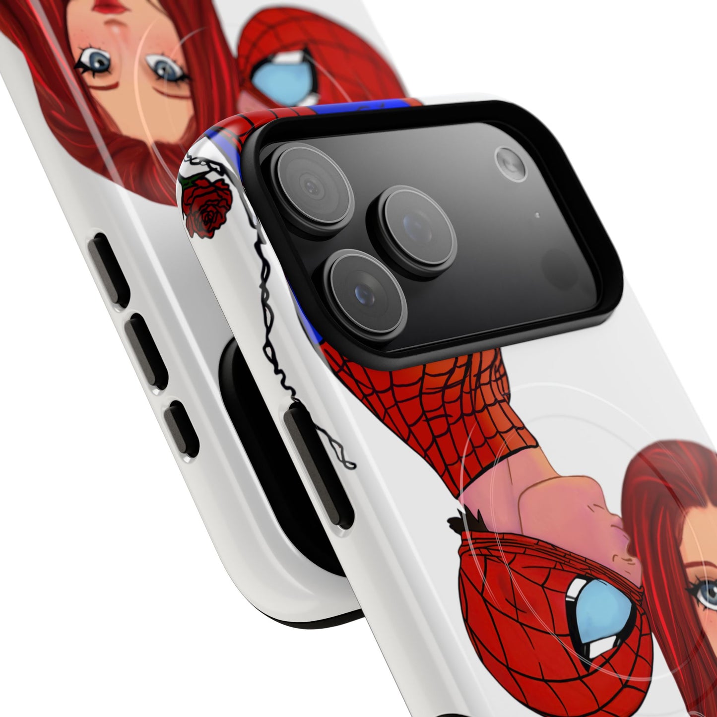 Spidey & MJ Fanart Tough Magnetic iPhone Case- Many Phone Models available!