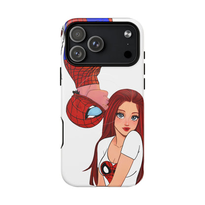 Spidey & MJ Fanart Tough Magnetic iPhone Case- Many Phone Models available!