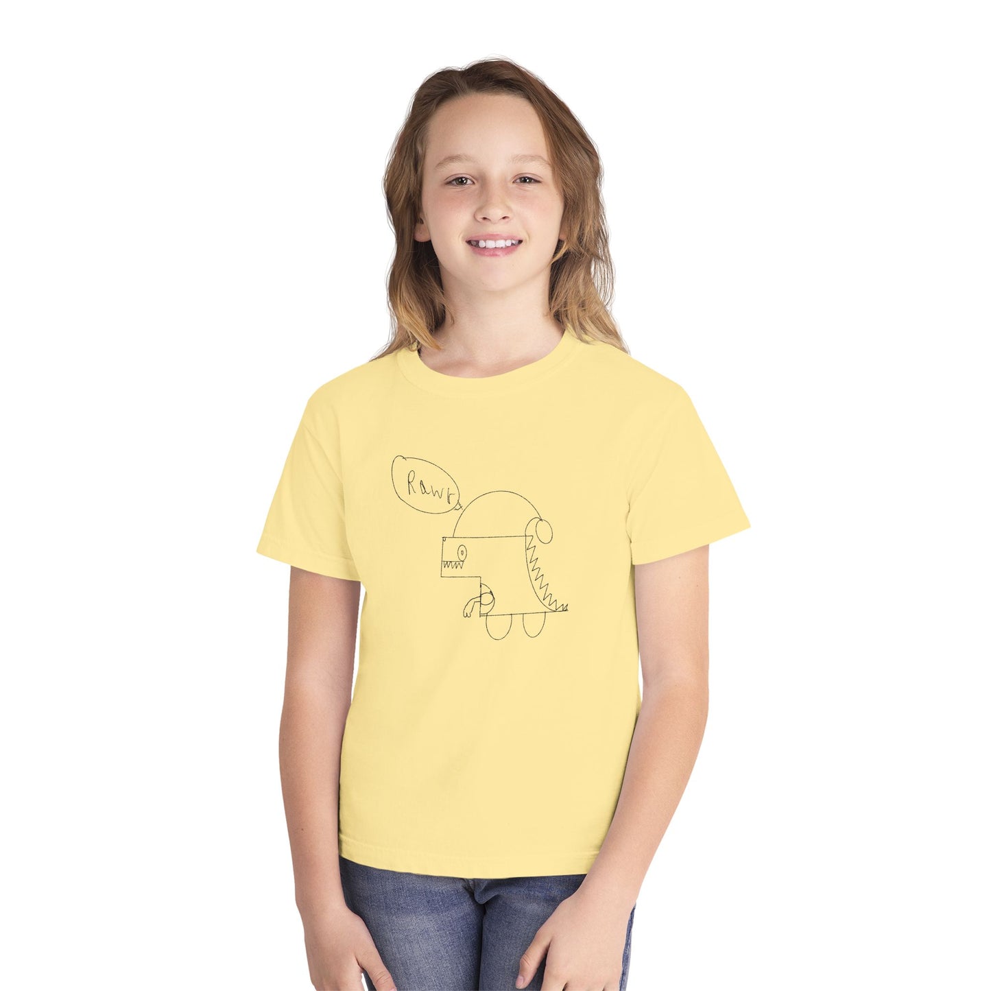 Dinosaur Doodle Kid's Tee- Drawn by kids for kids