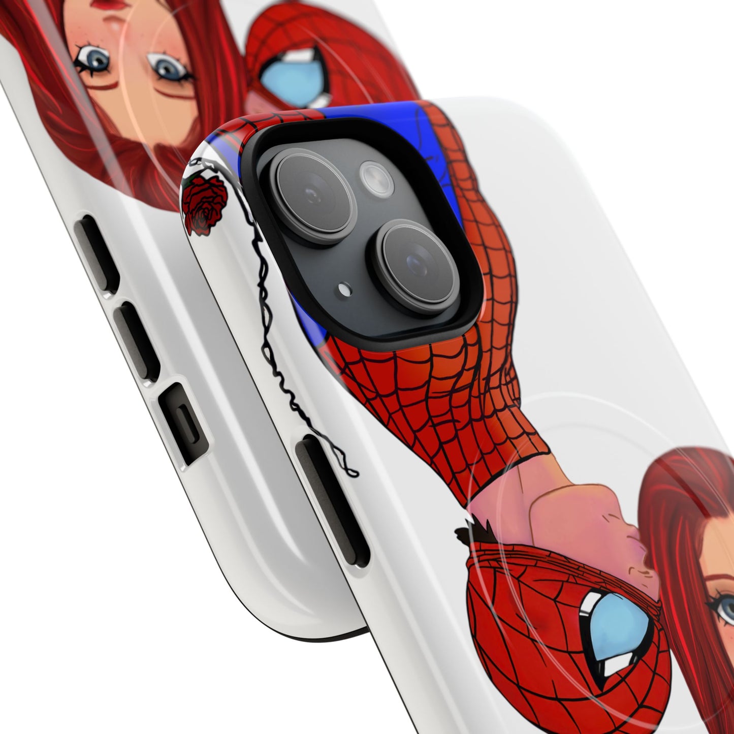 Spidey & MJ Fanart Tough Magnetic iPhone Case- Many Phone Models available!