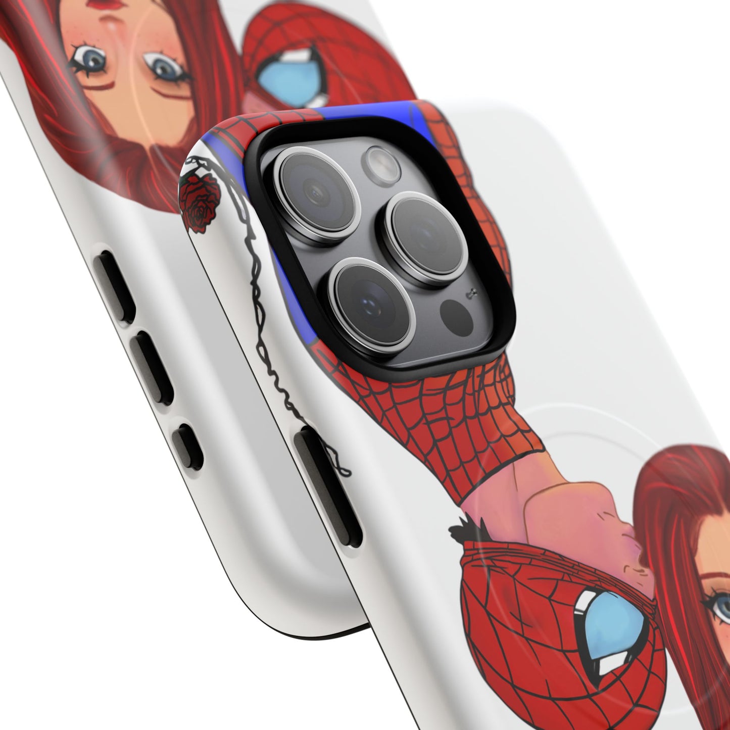 Spidey & MJ Fanart Tough Magnetic iPhone Case- Many Phone Models available!