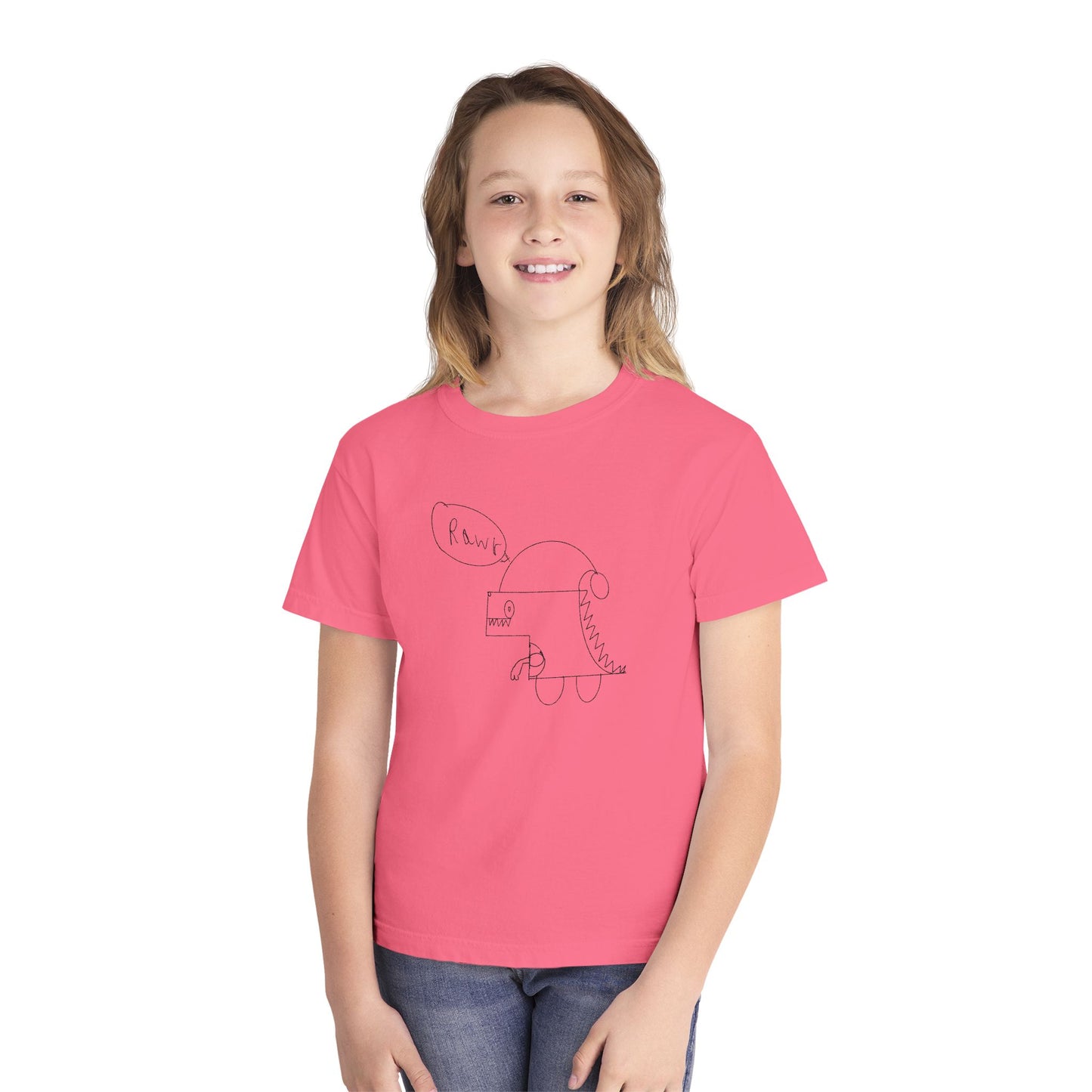 Dinosaur Doodle Kid's Tee- Drawn by kids for kids