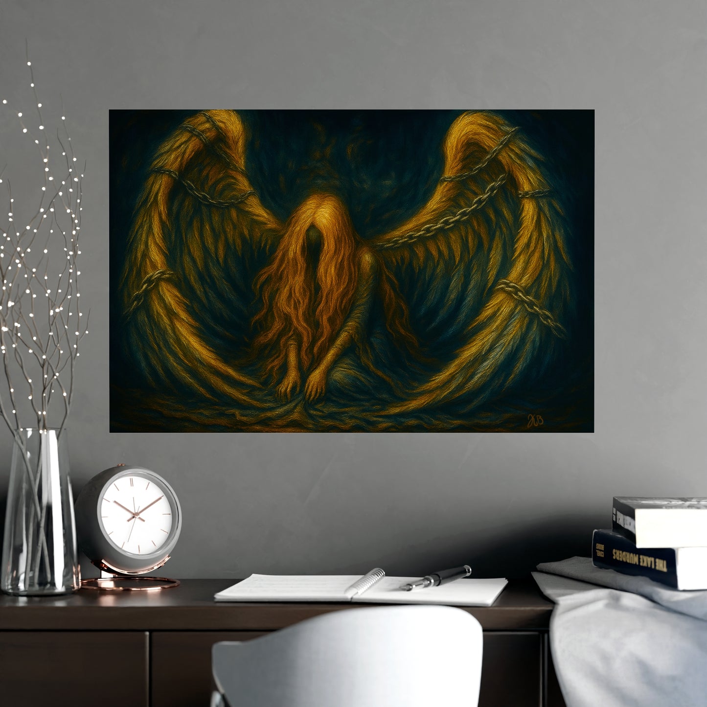 Chained Innocence- Premium Matte Art Print