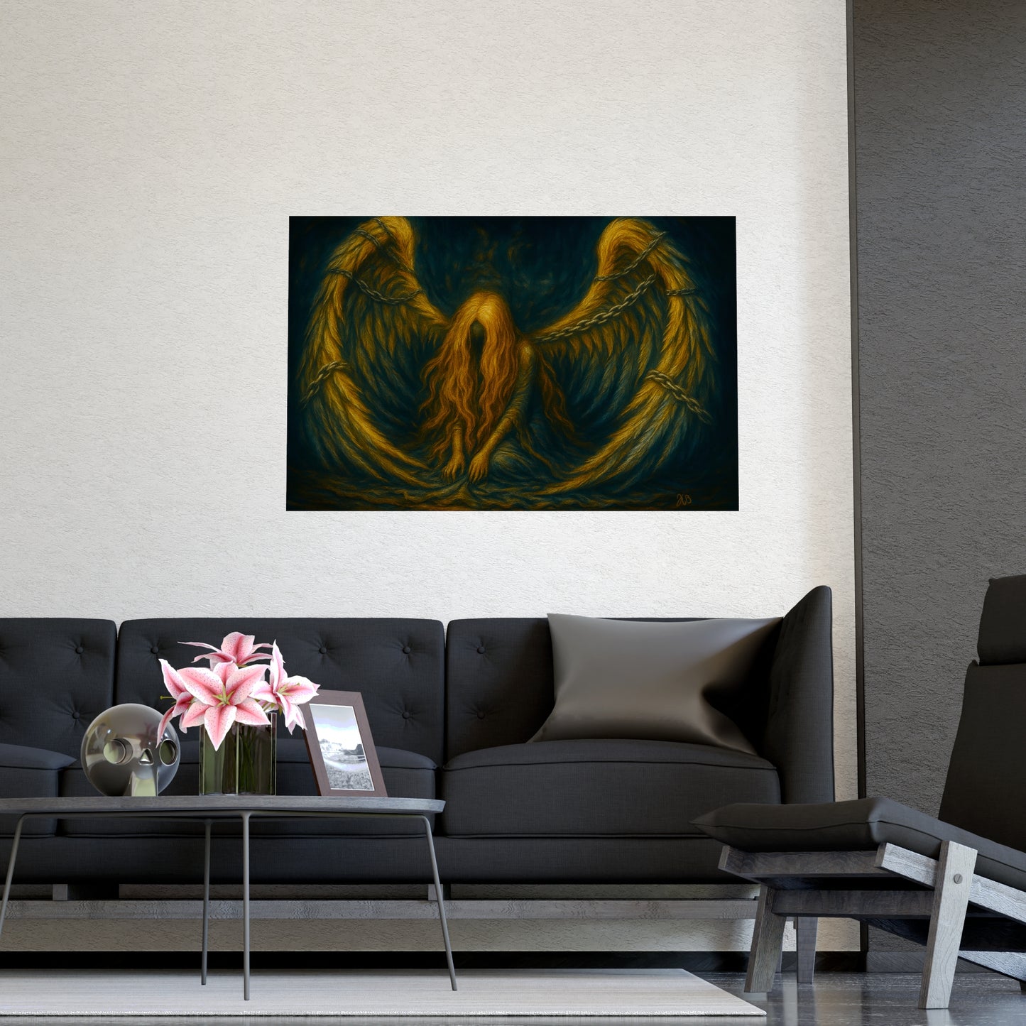 Chained Innocence- Premium Matte Art Print