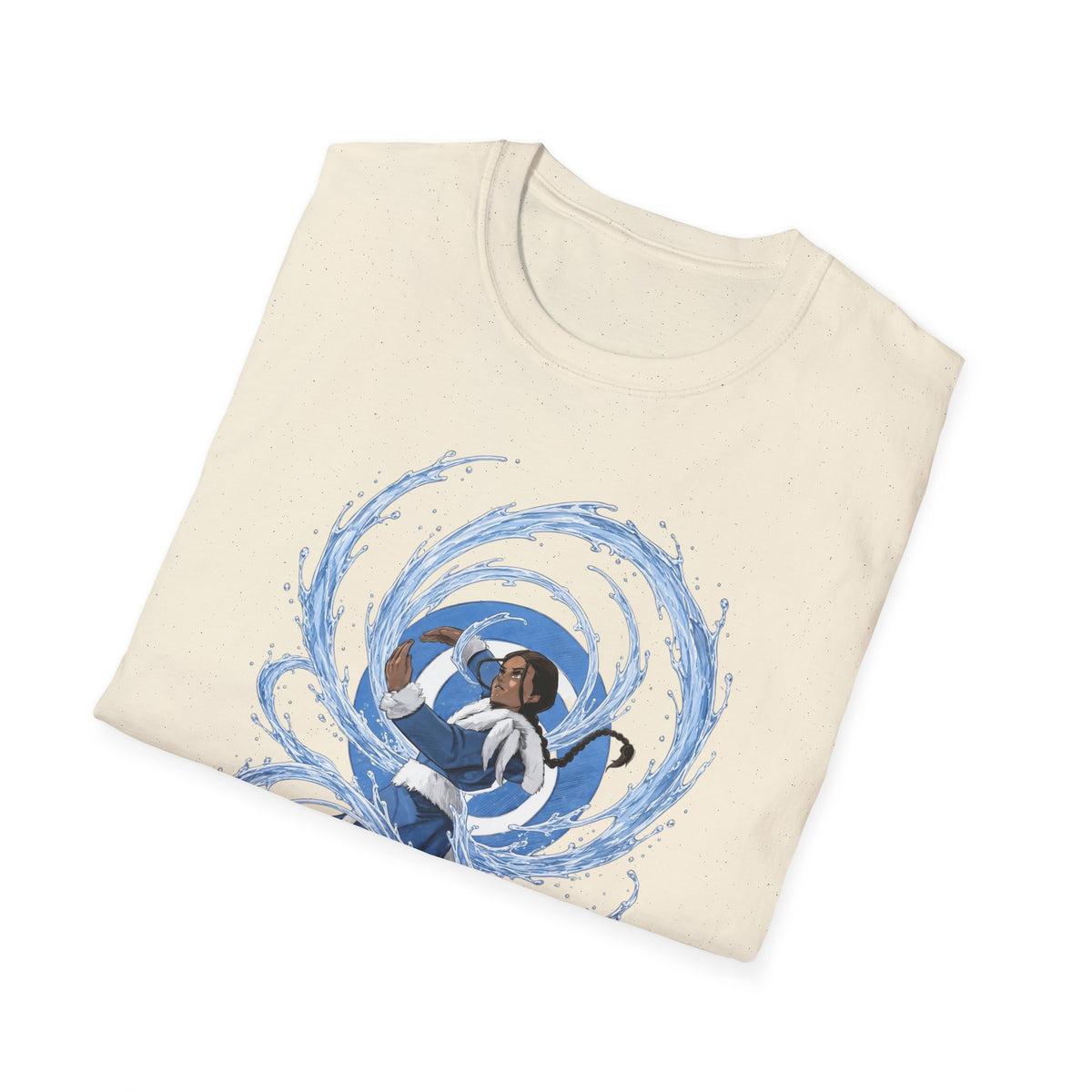Waterbender T-Shirt — Elemental Water Bending Illustration Tee