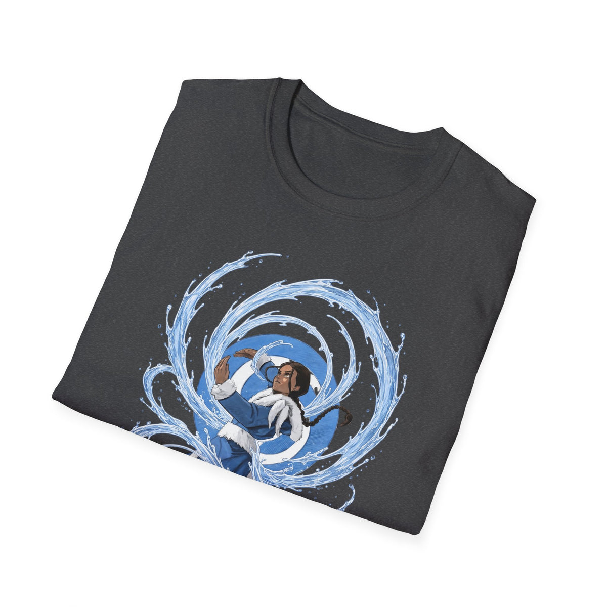 Waterbender T-Shirt — Elemental Water Bending Illustration Tee