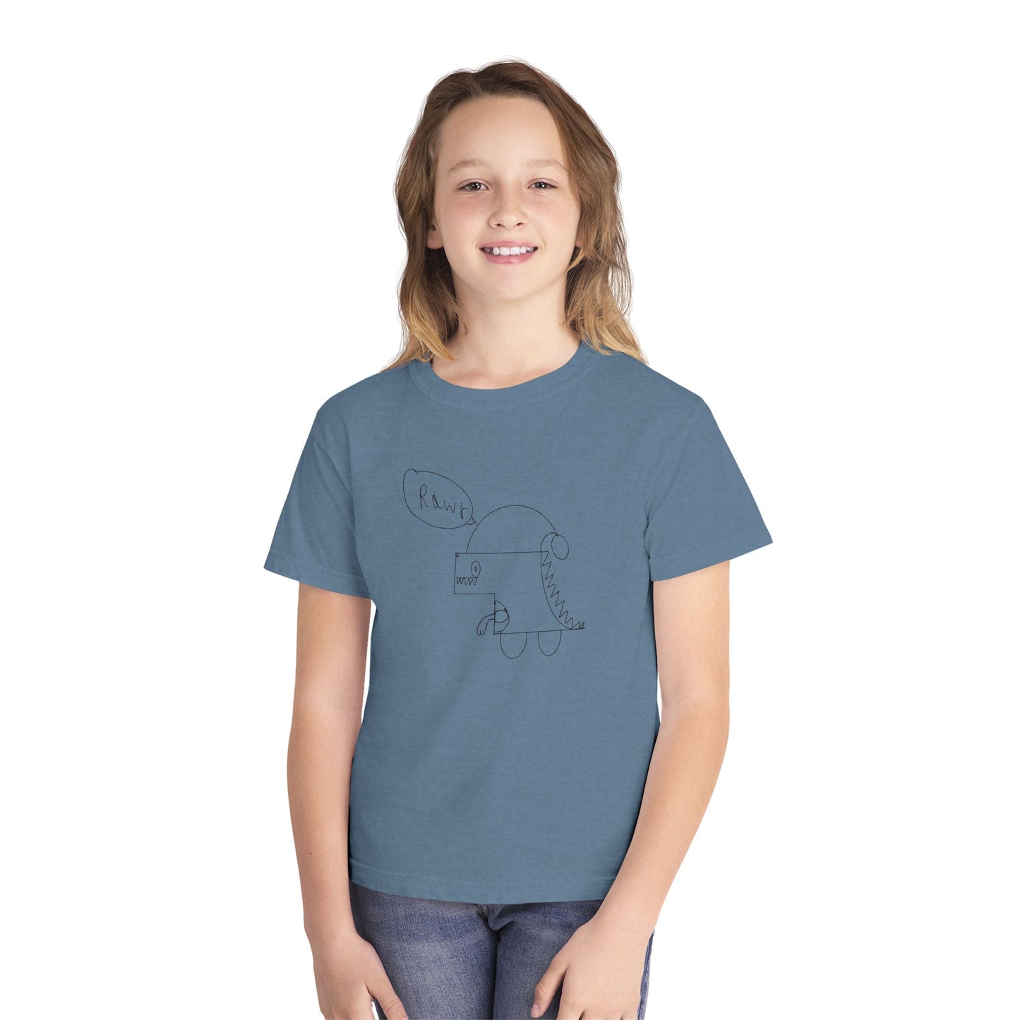 Dinosaur Doodle Kid's Tee- Drawn by kids for kids