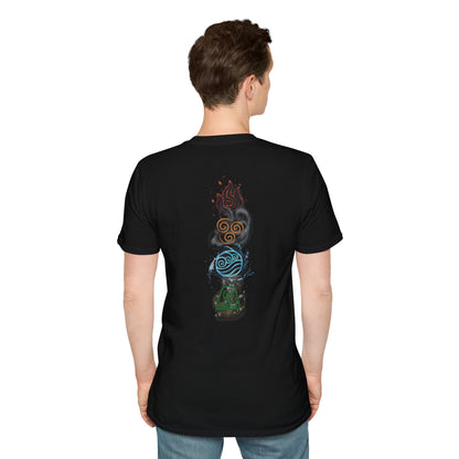 Airbender Avatar T-Shirt — Aang Spirit Bending Graphic Tee