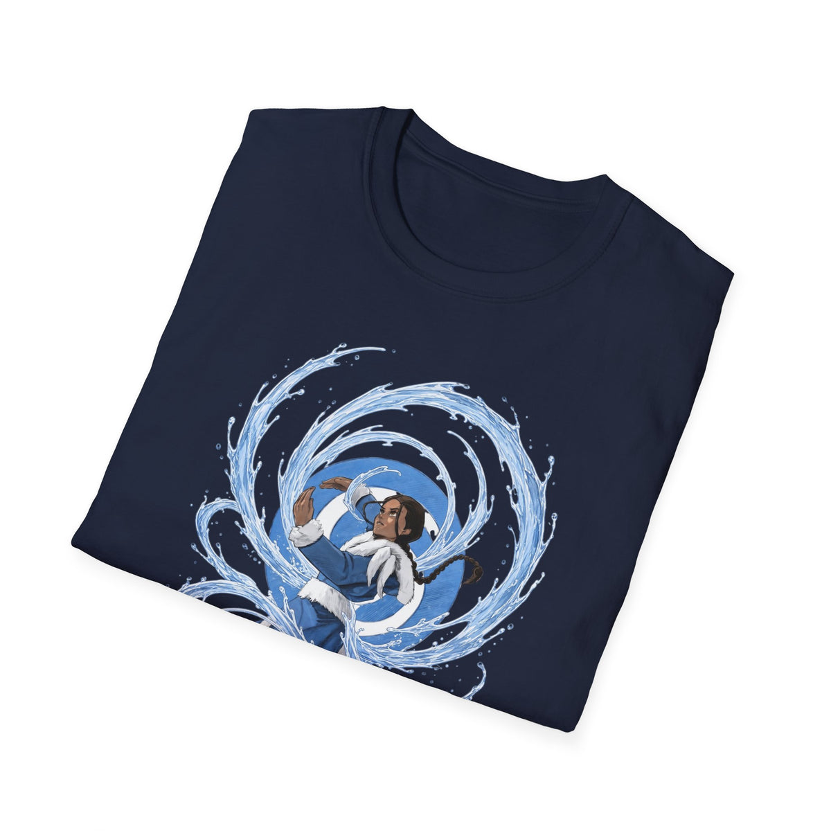 Waterbender T-Shirt — Elemental Water Bending Illustration Tee