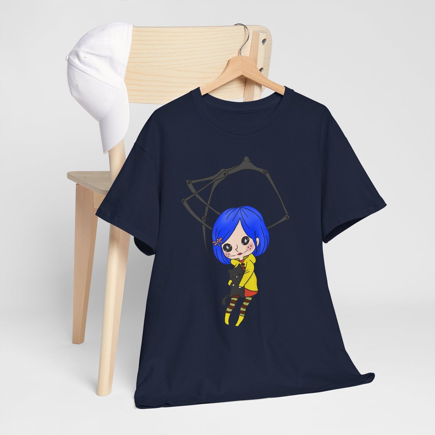 Coraline Artwork Graphic Tee- Artwork by Kreationsart