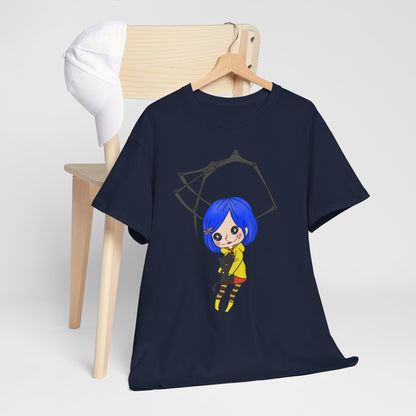 Coraline Artwork Graphic Tee- Artwork by Kreationsart