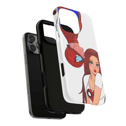 Spidey & MJ Fanart Tough Magnetic iPhone Case- Many Phone Models available!