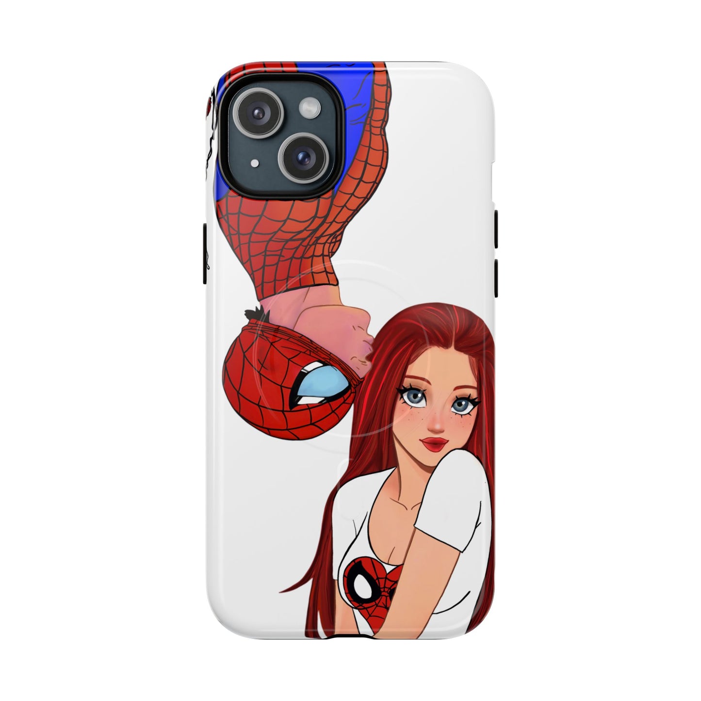 Spidey & MJ Fanart Tough Magnetic iPhone Case- Many Phone Models available!