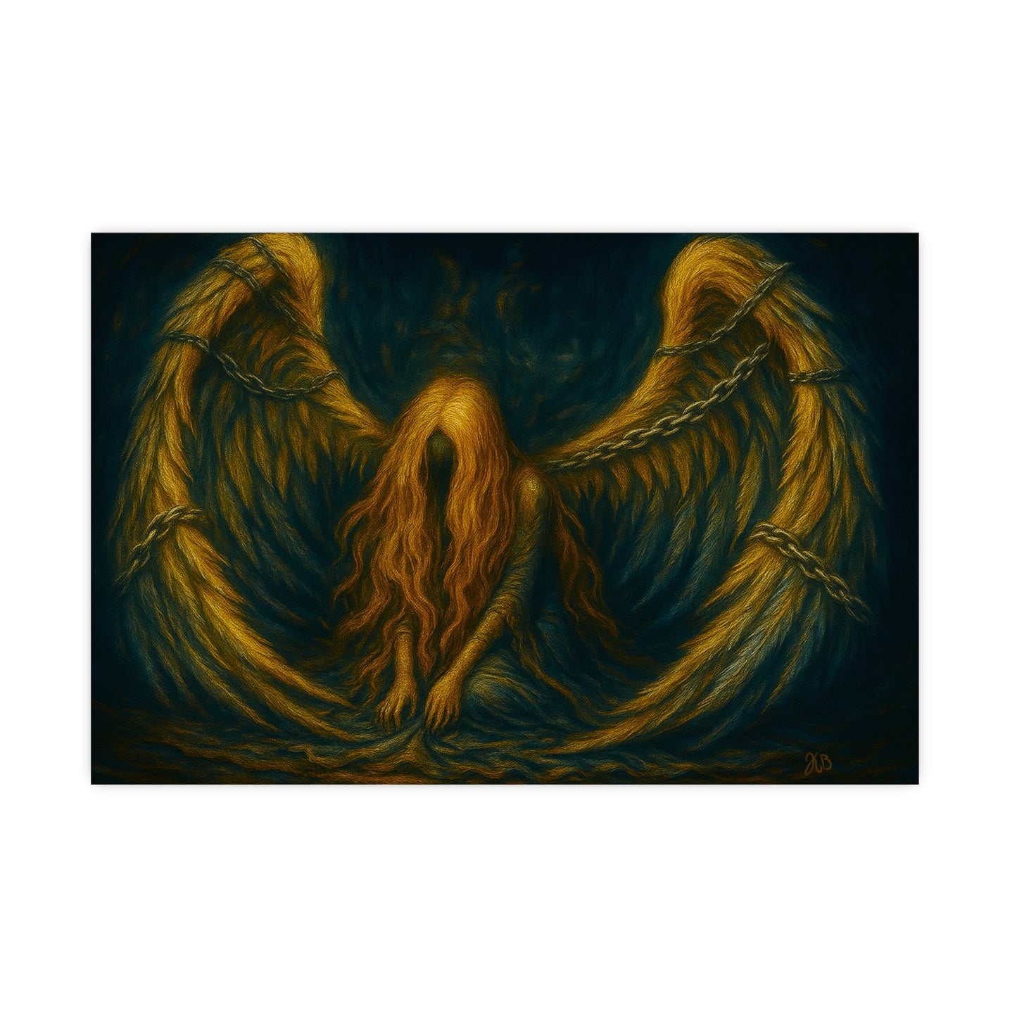 Chained Innocence- Premium Matte Art Print