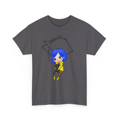 Coraline Artwork Graphic Tee- Artwork by Kreationsart
