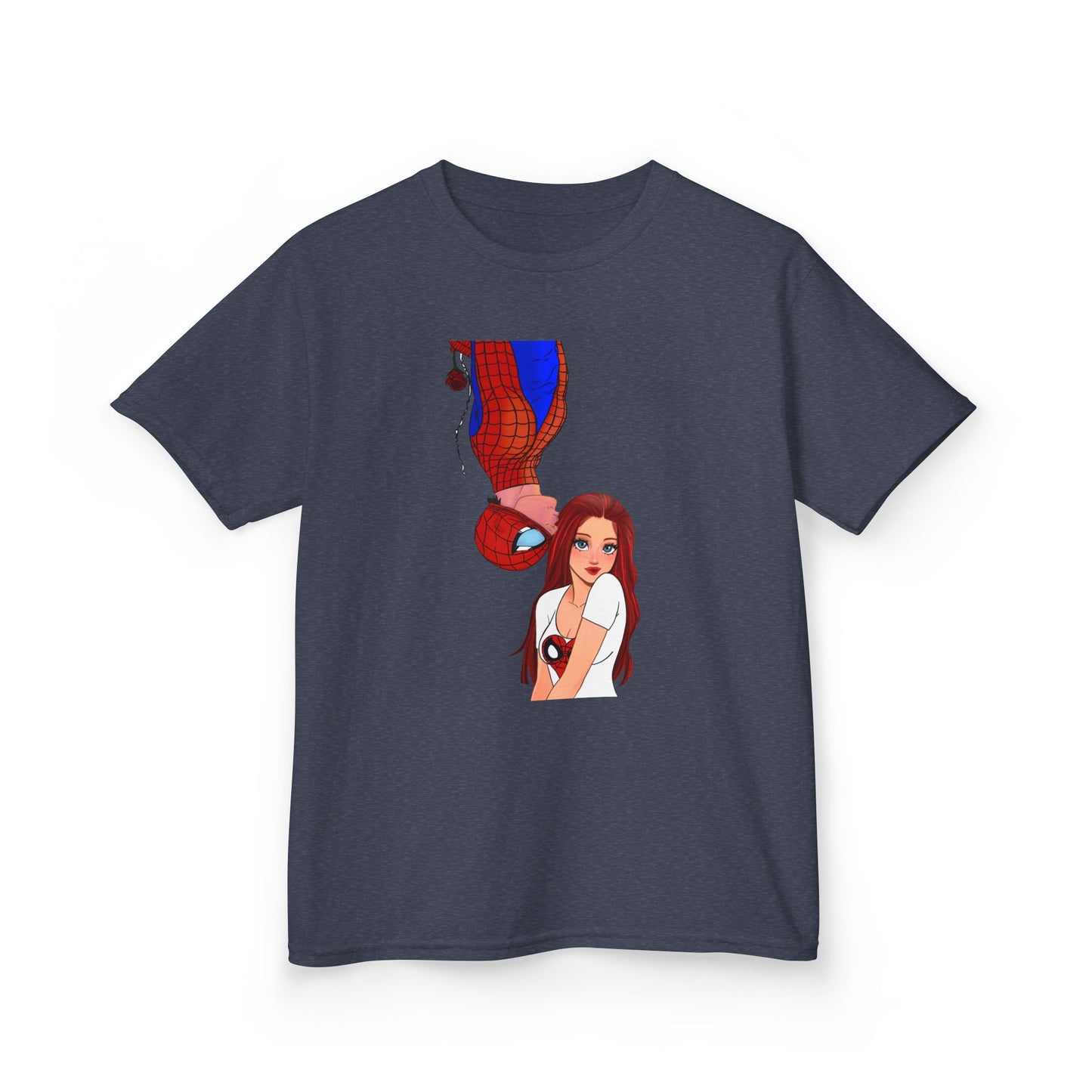 Kid's Spiderman and Mary Jane artwork Tee by Kreations Art