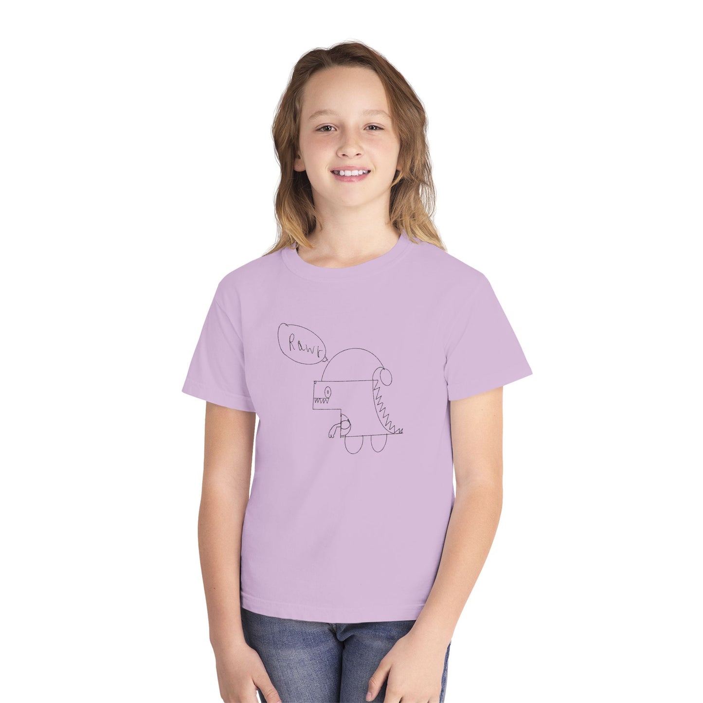 Dinosaur Doodle Kid's Tee- Drawn by kids for kids