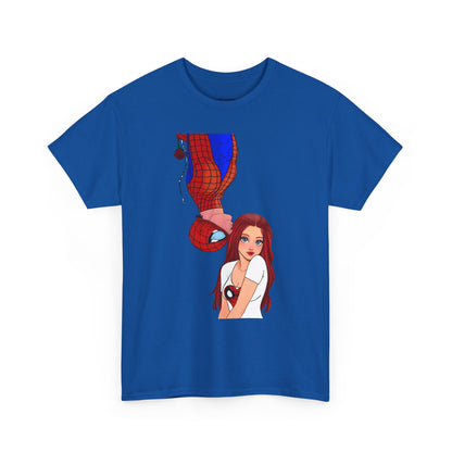 Spider-Man Retro Adult Comic Tee — Fan art from Kreationsart