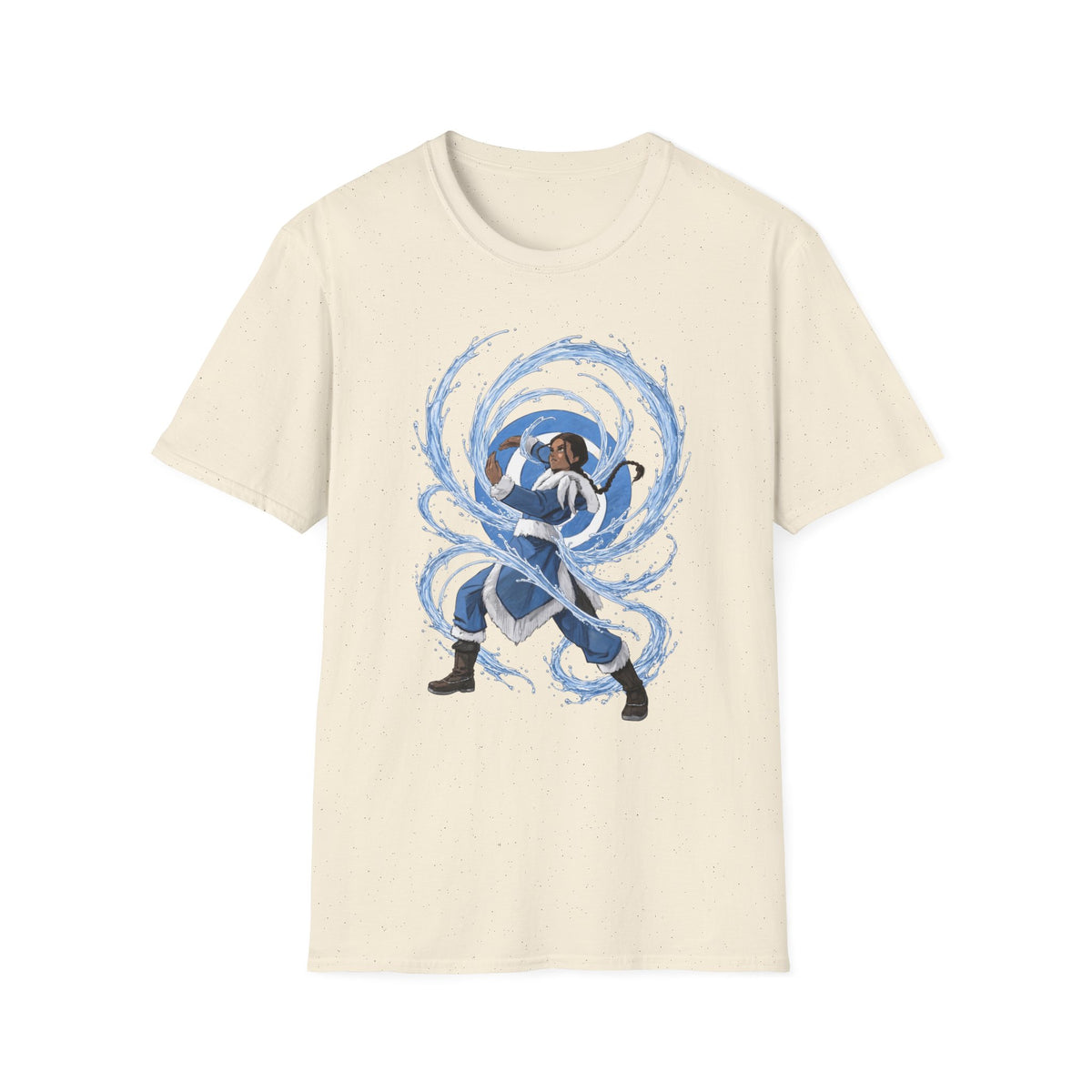 Waterbender T-Shirt — Elemental Water Bending Illustration Tee